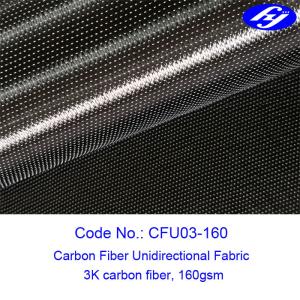 Quality Surfboard Liner 160gsm Carbon Fiber Unidirectional Fabric wholesale