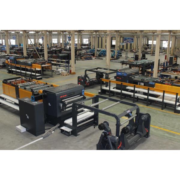 Automatic Paper Splicing and Pallet Change System High Precision Double Rotary Paper Roll Sheeting Machine