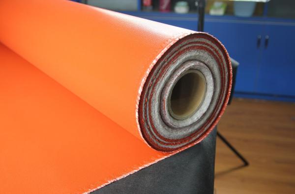 0.4mm High Temperature Resistant Silicone Rubber Coated Welding Protective