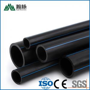China 12 Inch Black HDPE Water Pipe High Protection Performance For Drain And Sewage on sale