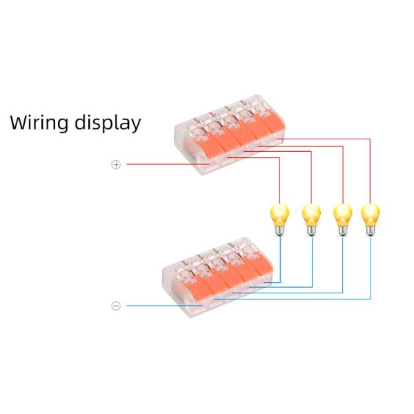 Home Improvement 450V 32A Quick Wire Connectors For Cable Connection