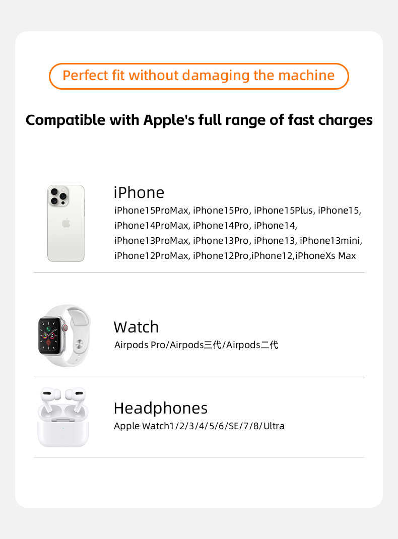 Cool Car Shaped Wireless Charger Fast Charging For IPhone Airpods IWatch