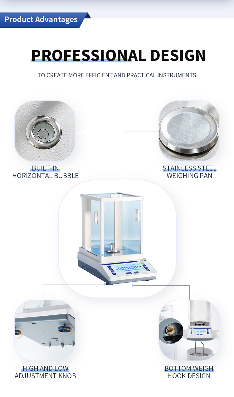 Weighing Range 0-1100g Lab Balance Digital High Precision Electronic Analytical Scale