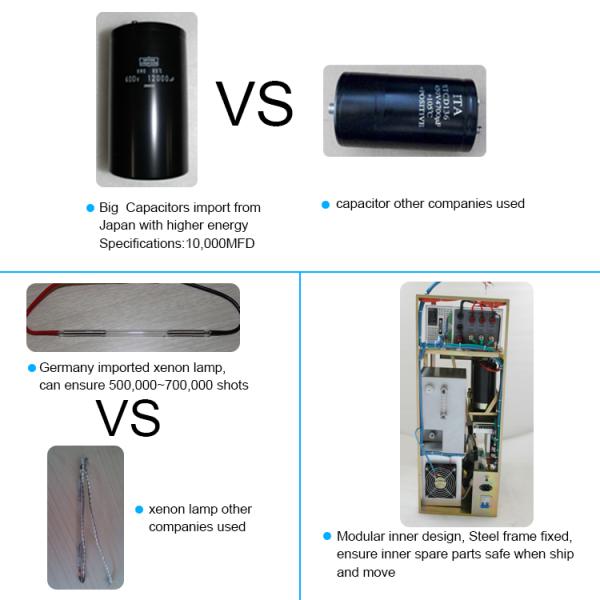 OPT Painless Fast Permanent IPL SHR Hair Removal Machine 650-950nm