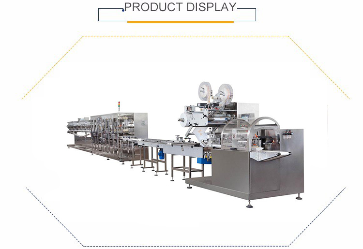 Multi Pieces Wet Tissue Paper Making Machine Wet Tissue Paper Packing Machine For Industeries
