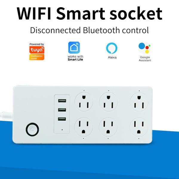 Cheap 110V 240V Wireless Bulb Socket Office WiFi Socket 2200W for sale