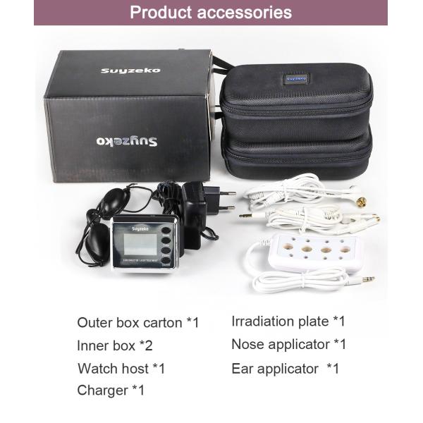 High Blood Pressure Laser Therapy Watch 650nm 450nm For Hypertension Management