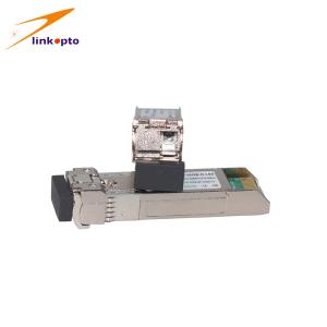 1270 / 1330nm 60km 10G SFP+ Module Metal Pluggable BIDI Transceiver