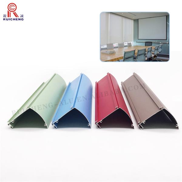 6063 Double Aluminium Curtain Track For Hotel T3 Temper ODM Available