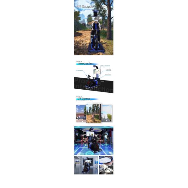 9d Vr Bicycle Game Simulator Bike Riding Simulator Indoor Sports Entertainment