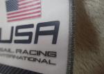 Double Side Polyester Custom Cloth Patches Garment Barcode Printing Label