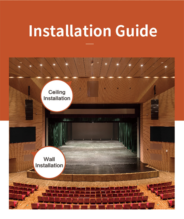 Interior Soundproofing Grooved Acoustic Panels 2440mm With Red Fire Resistant MDF