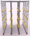 Warehouse Storage FIFO Drive In Drive Through Racking System