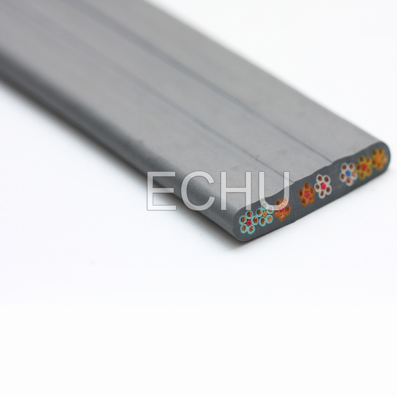 Low Voltage Flat Elevator Travel Cable TVVB H05VVH6-F H07VVH6-F
