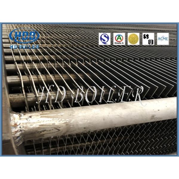 High Efficient Boiler H Tube Fin Heat Exchanger For Economizer , High Performance