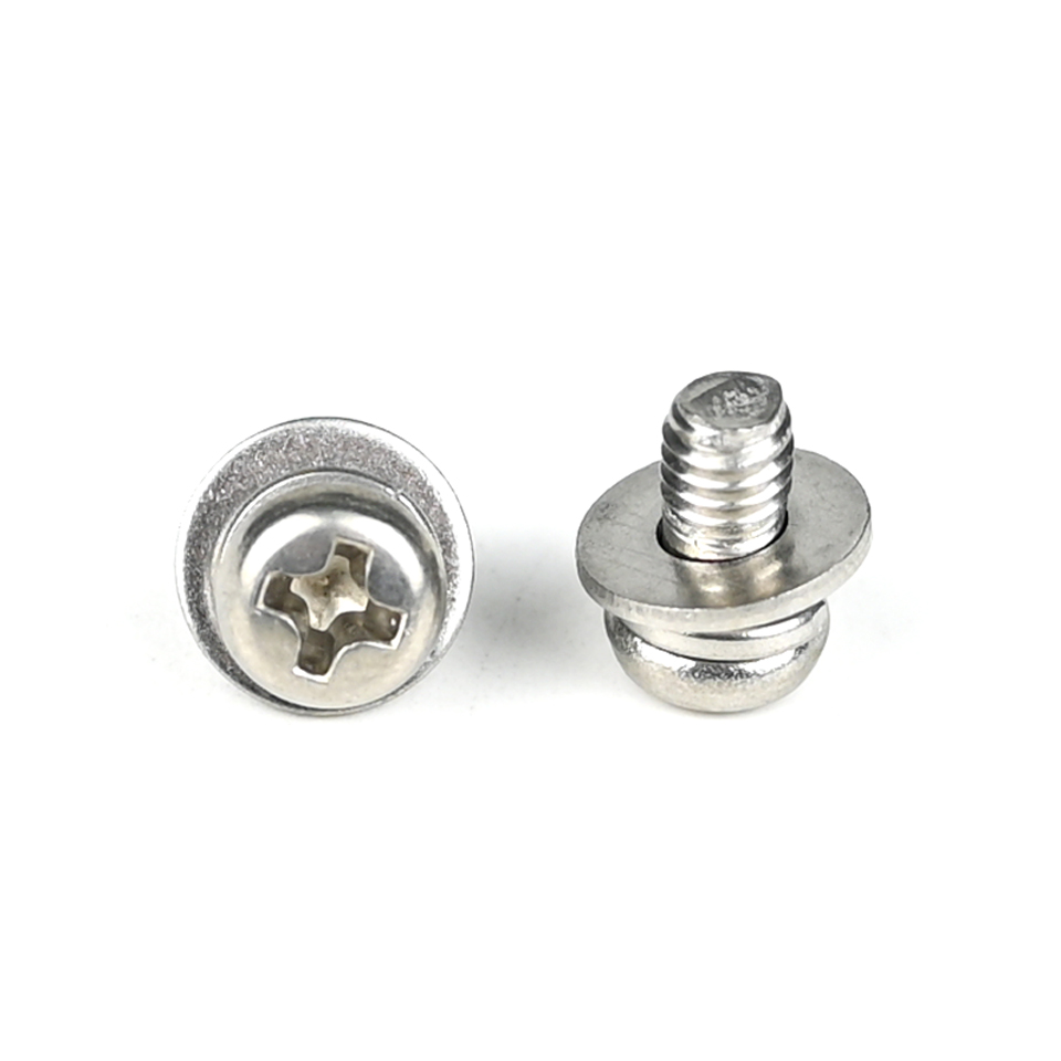 Stainless Steel 304 Phillips M4x12mm Pan Head Machine Screws for Building Renovation