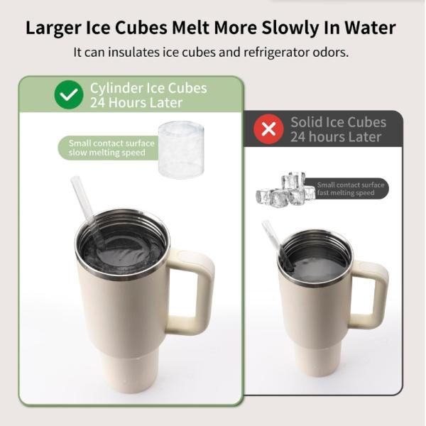Meterial 100% Food Grade Silicone Kitchen Accessories for Tumbler Cup Ice Cream Makers