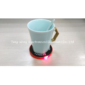Melody Flashing Cup Led Coaster Custom Sound Module 95mm Diameter