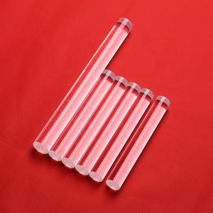 Buy cheap High Temperature Resistant High Purity Quartz Rod Light Guide Rod Quartz Glass from wholesalers
