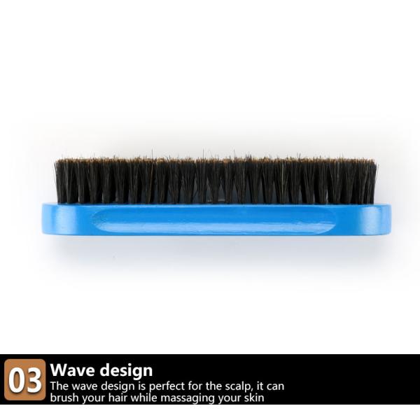 100% Boar Bristle Soft/Medium Hard Beard Brush for Men Customized Logo Design by Abeis