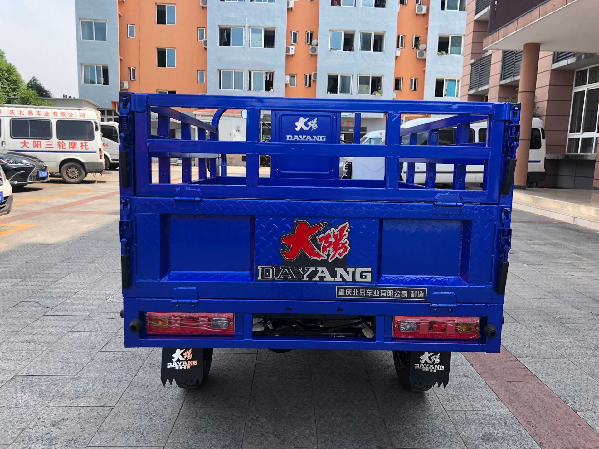 DAYANG Green Energy Solar Panel Tricycle Motor with 200cc Engine and 5.0-12 Tire Size