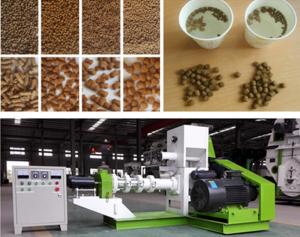 China High Grade Aquatic Animal Feed Extruder Pellet Machine Wear Resisting 100 KG/H on sale