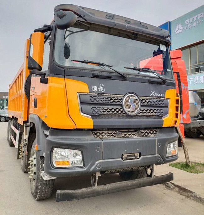 Shacman Dump Truck X3000 With The Industry-Leading 9.0 Wheel Rim Design