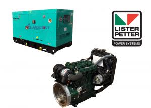 Quality Soundproof 50Hz 60Hz Lister Petter Diesel Generator Set wholesale