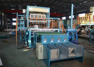 Quality 3000pcs/Hr Paper Pulp Molding Machinery with Single Layer Mental Drying Line , paper egg tray machine wholesale