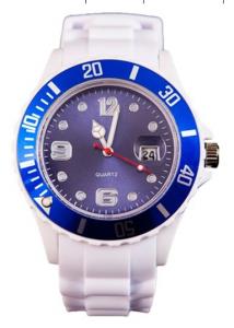 China 2013 New sainless steel silicone band watch on sale