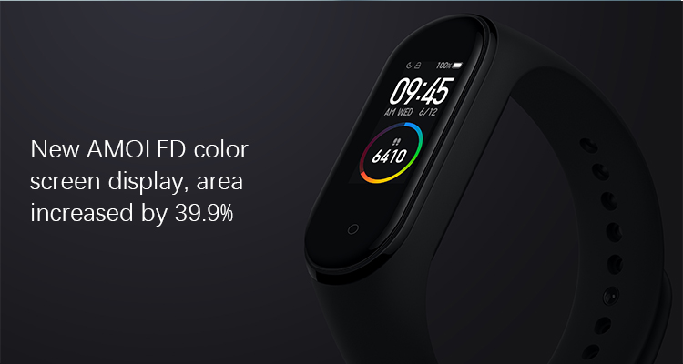Xiaomi Mi Band 4 Smart Wristband Fitness Bracelet AMOLED Color Touch Screen Music AI Heart Rate Mi M4 Band Smart Band M4