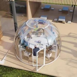China Diameter 4m Bubble Tent Hotel UV Resistance Garden Bubble Tent on sale