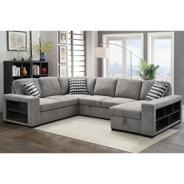 New arrival Modern U shape sectional sofa Furniture Multi-functional high quality sofa bed ling room sofa set
