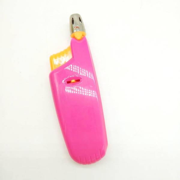 Dy-B005 BBQ Electronic Kitchen Lighter Refillable Candle Butane Lighter 118.5mm