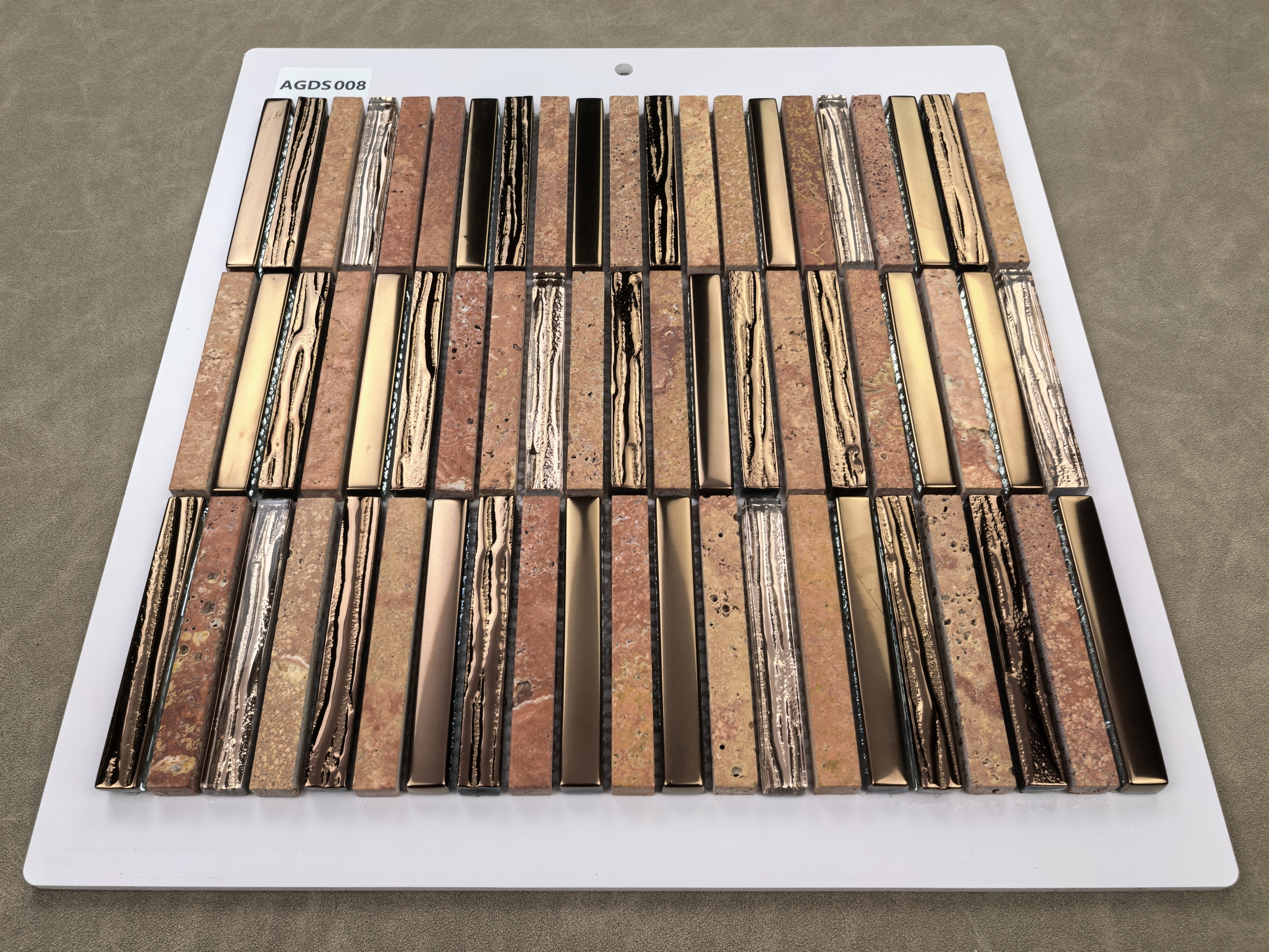 Stunning 282x294mm Interior Wall Natural Stone Mosaics For Dining Room and Creative Decoration