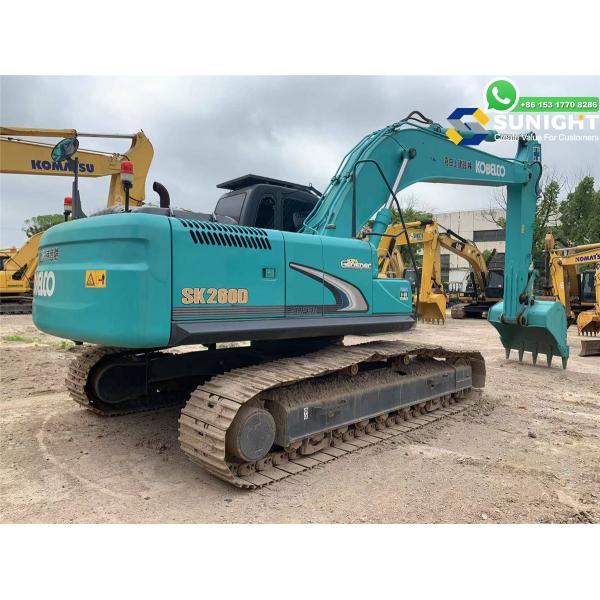 Used Good Condition 26Ton Kobelco SK260 Crawler Earth Digger Excavator Japan Net Import