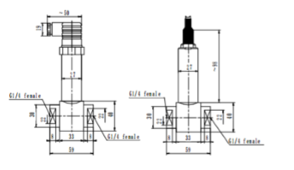 4-20 MA Different Compact Pressure Transmitter For Vortex Flowmeters