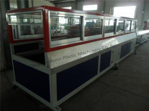 China Stain steel PVC WPC Plastic Profile Extrusion Line , WPC Profile Ceilling Panel Machine on sale