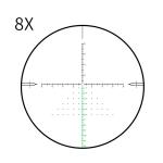 First Focal Plane Tactical Scopes 3-12x42mm New Reticle FFP Riflescope for
