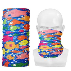 Sport Breathable Plain Logo Printed Custom Tube Bandanas