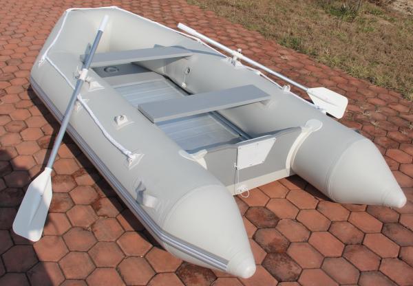 Cheap Professional Grey Portable Inflatable Boat Inflatable Sailing Dinghy for sale