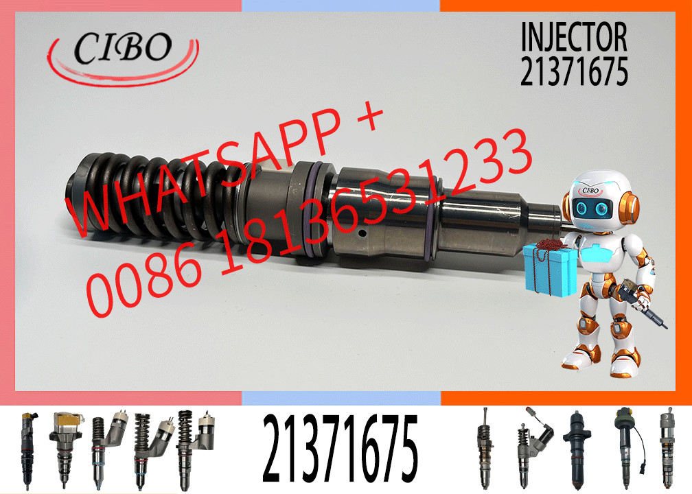21371672 D13 Fuel Injector EC380D EC480D Diesel Fuel Common Rail Injector 21371673