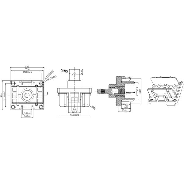 CL200 Energy Storage Connector High Current Terminal Connector 200A 400A