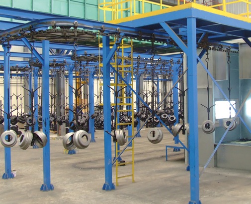 Cast iron parts, Sand casting, iron castings , brake hub for forklift truck