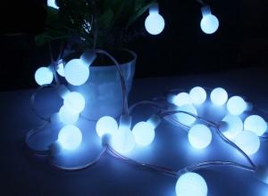 Quality 5m 16FT 30pcs LED flash string lights Christmas bar lights star lights ball lights with controller wholesale