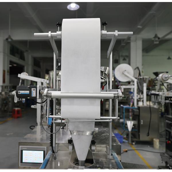 PLC Control Ultrasonic Packing Machine with Screw Type Dosing for 30-50bags per Minute Powder Packing