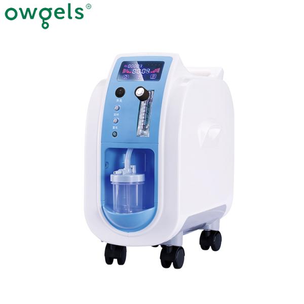 Mobile 5 Liter Portable Oxygen Concentrator Medical Equipment
