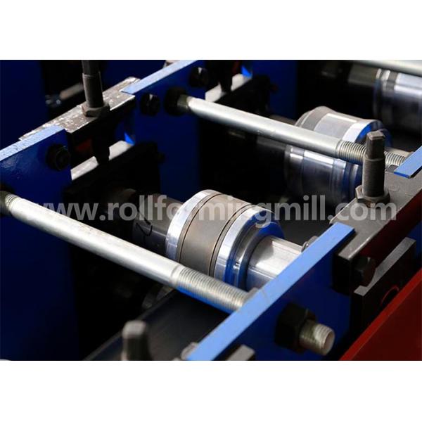 Dual Door Rail Roll Forming Machine 2 In 1 19 steps