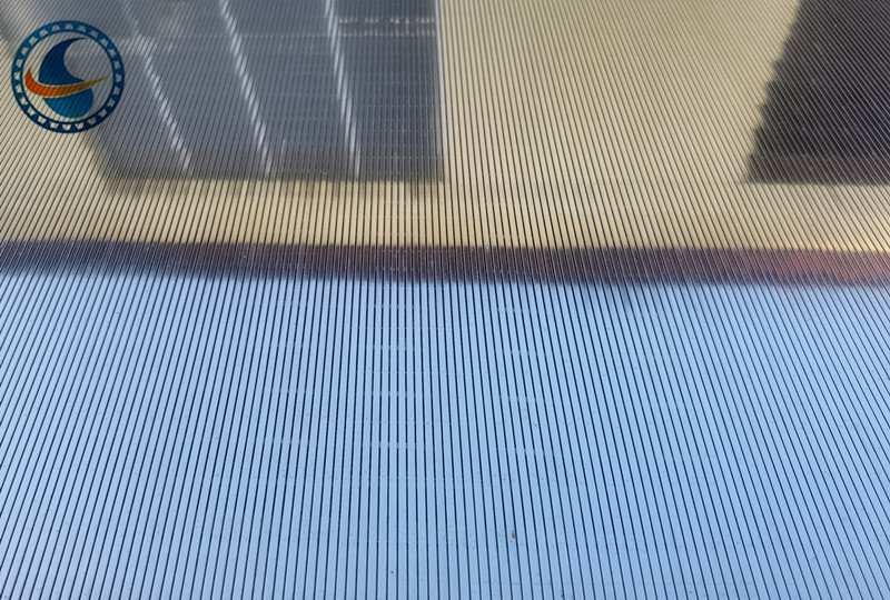 Ss Aisi 304 0.5mm Slot Wedge Wire Sheets 2063mm Length