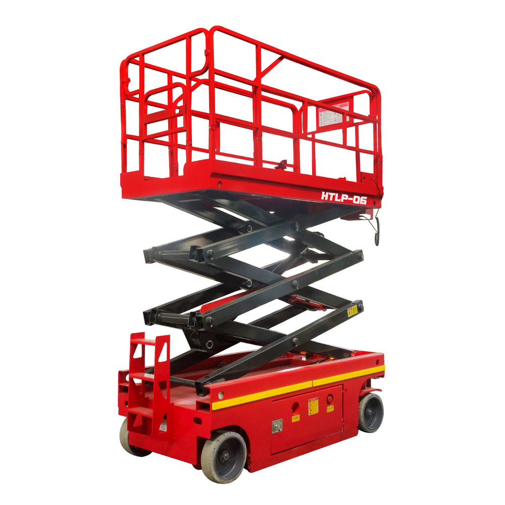 Scaffolding Hydraulic Scissor Work Platform 6m Self Propelled Aerial Platform